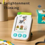 Russian Language Learning Machine 55pcs Flashcard Language Teaching Machine Reader Early Educational Pocket Device Toy for Baby