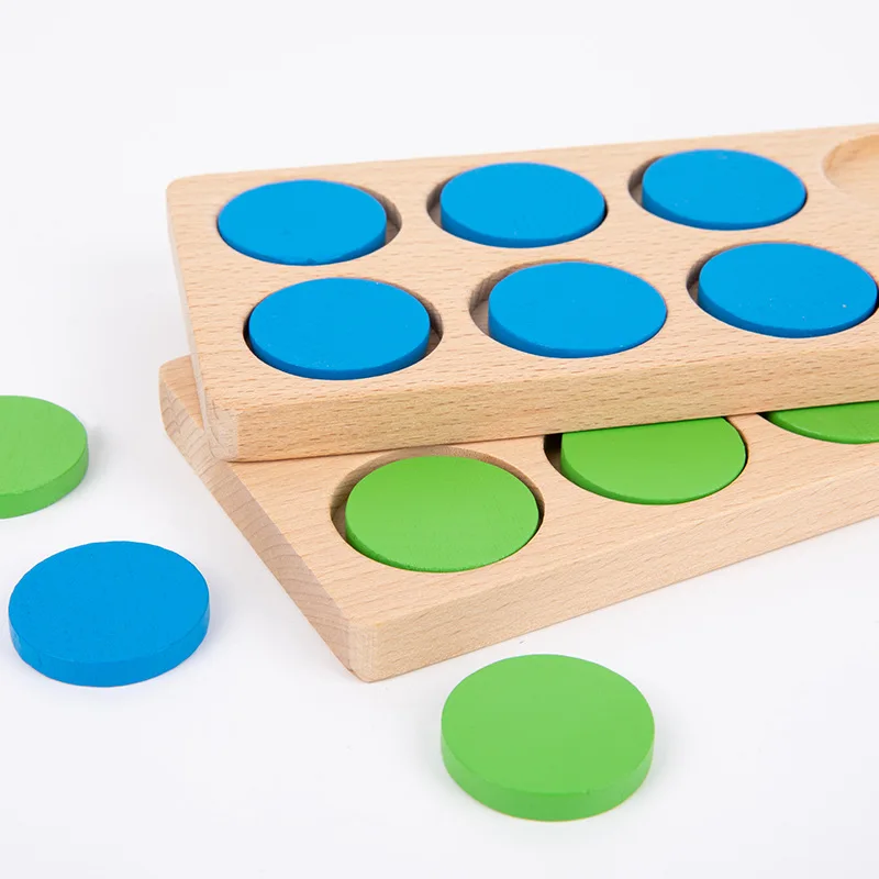 Montessori Ten-Frame Math Toys Preschool Children Number Sense Logical Thinking Count Kids Early Educational Teaching Aid Game - Image 5